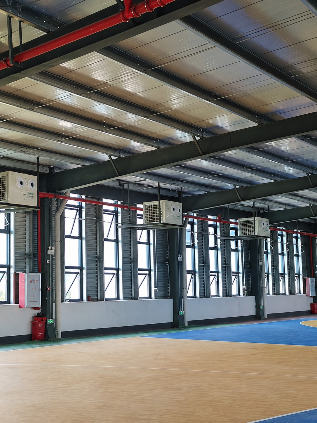 School Gymnasium Cooling Application