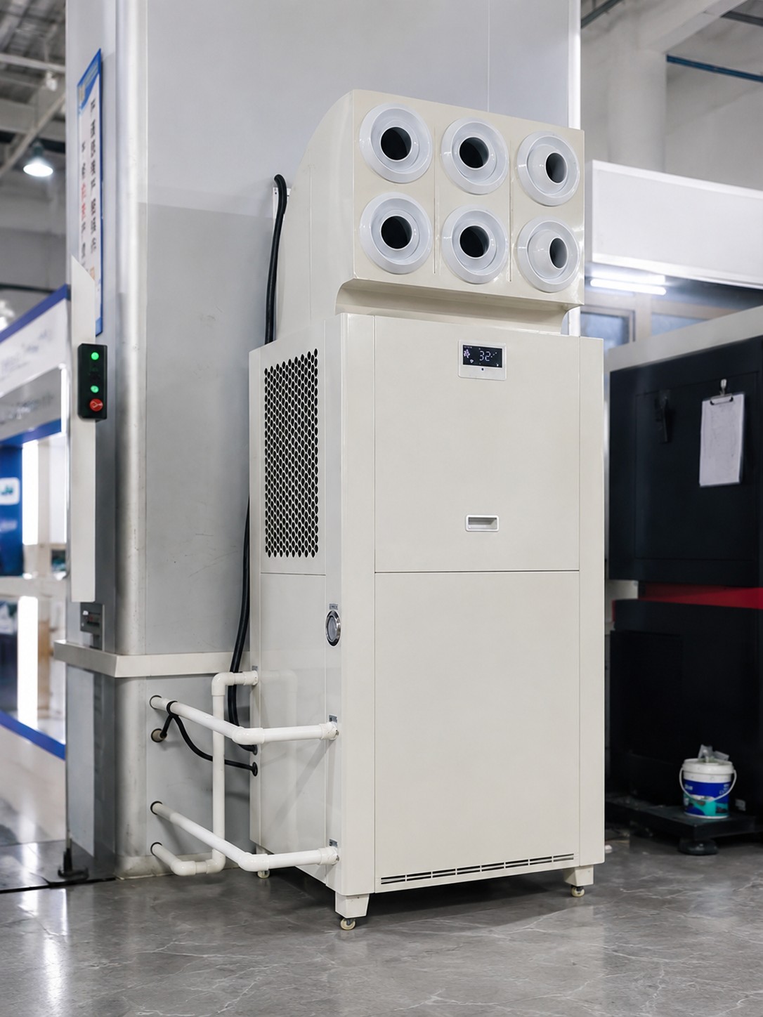 Exhibition Hall Cooling Application