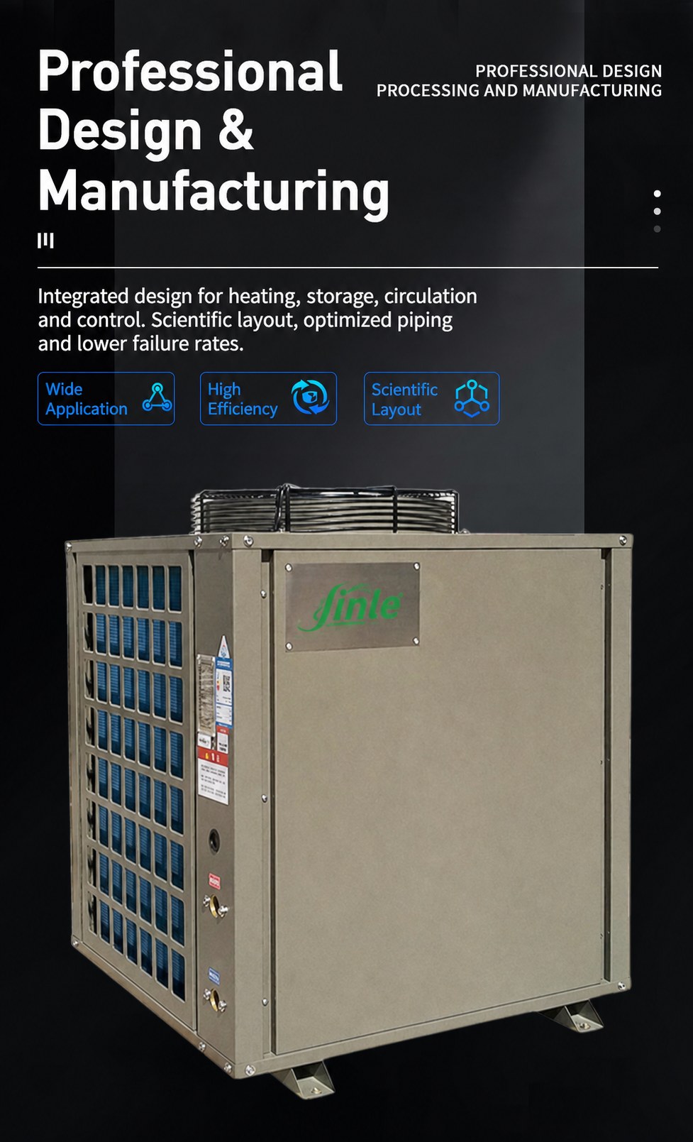 Commercial Air Source Heat Pump Water Heater for Hotels and Residential Buildings detail 6
