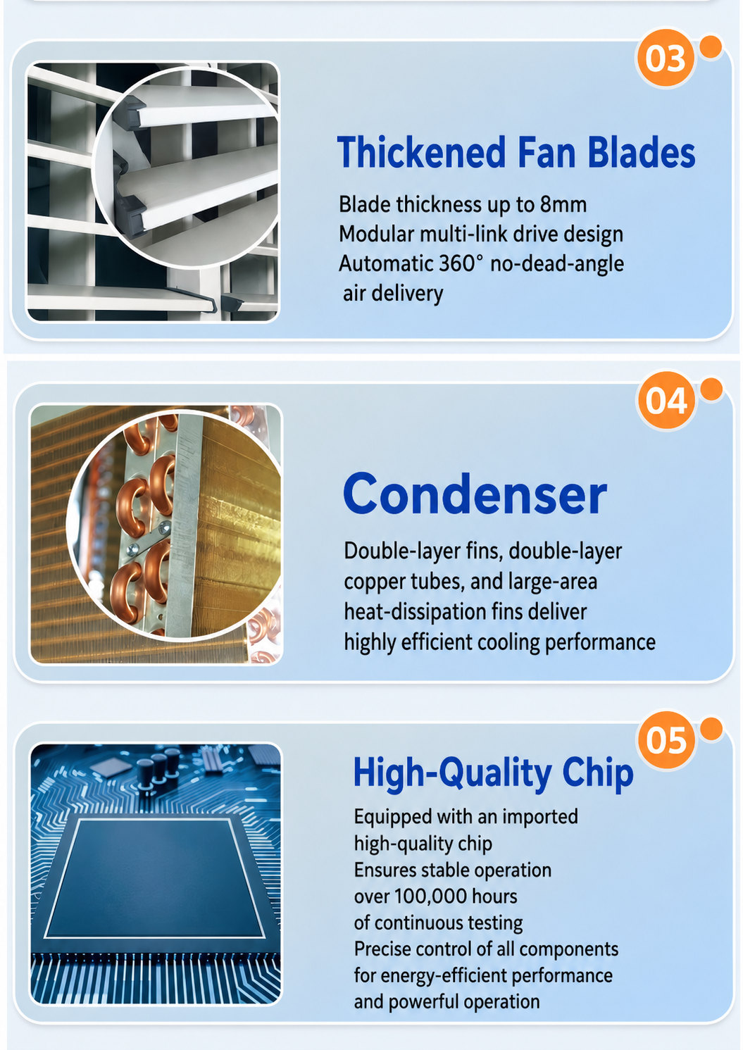 JiuHeng industrial evaporative air conditioner detail 1