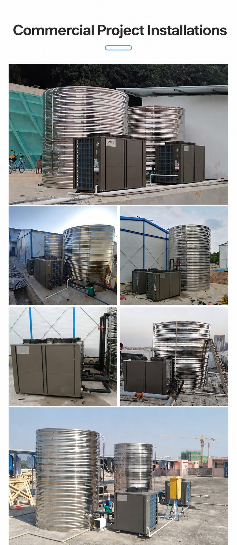 Industrial High-Temperature Air Source Heat Pump for Electroplating Plants detail 10
