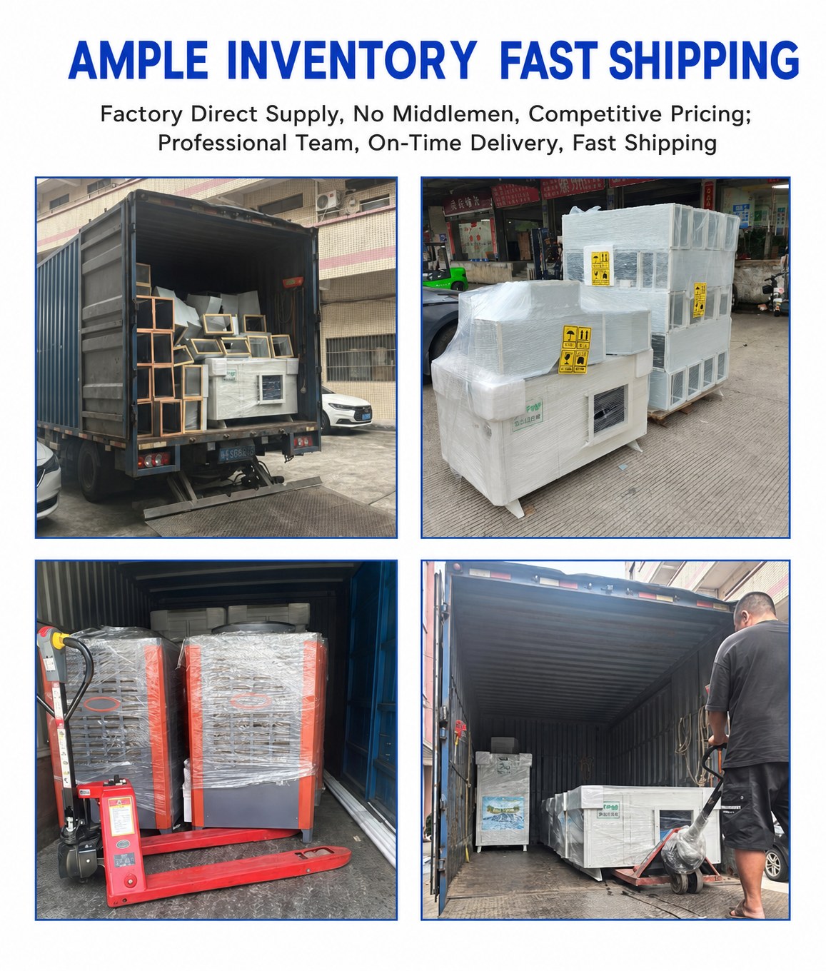 Industrial Air-Cooled Water Chiller for Mold and Process Cooling detail 4